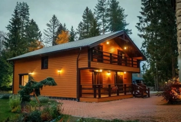 Коттедж 216 м² на участке 17 сот.